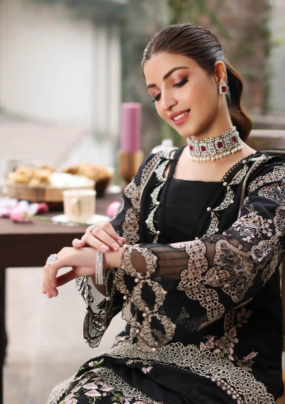3 Piece Fully Embroidered Premium Lawn Fabric Unstitched Suit