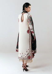 Inali 3PC Embroidered Suit with Silk Dupatta