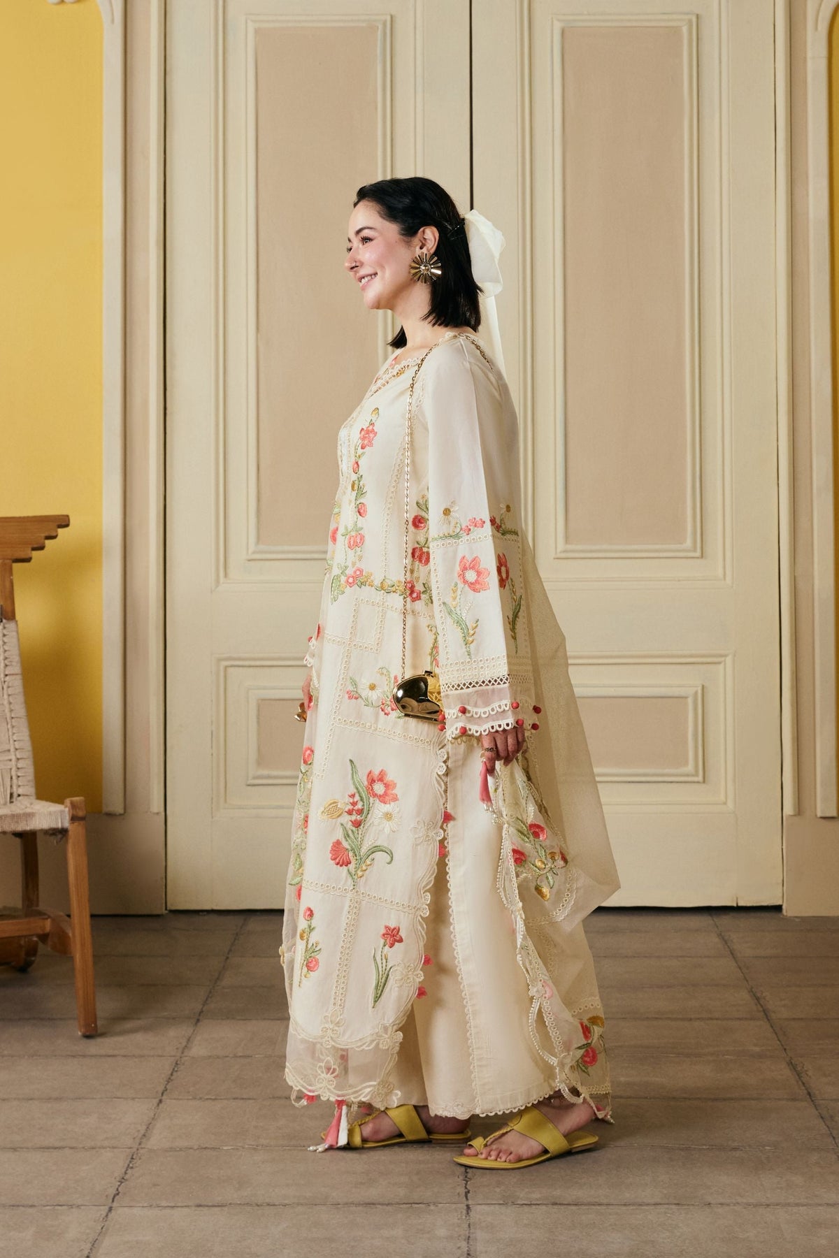 Hala 3PC Embroidered Lawn Unstitched Suit