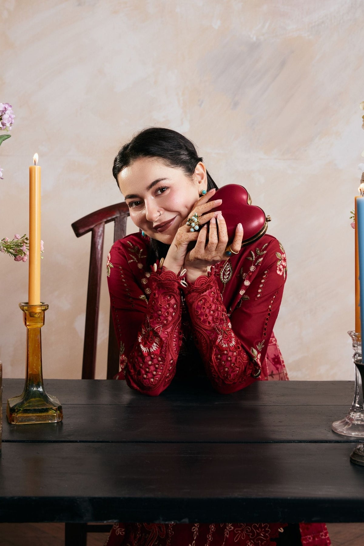 Maryam Hussain - Daneen Luxury Embroidered Lawn 3PC Suit