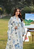 Elaf Luxury Embroidered Lawn 3Pc Unstitched Suit – ELY-1B SERENITY