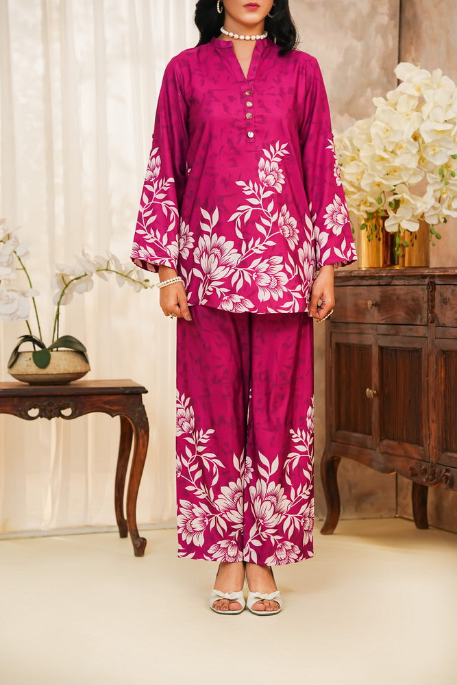 Hazel Printed Linen Co-ord Set | Ready-to-Wear