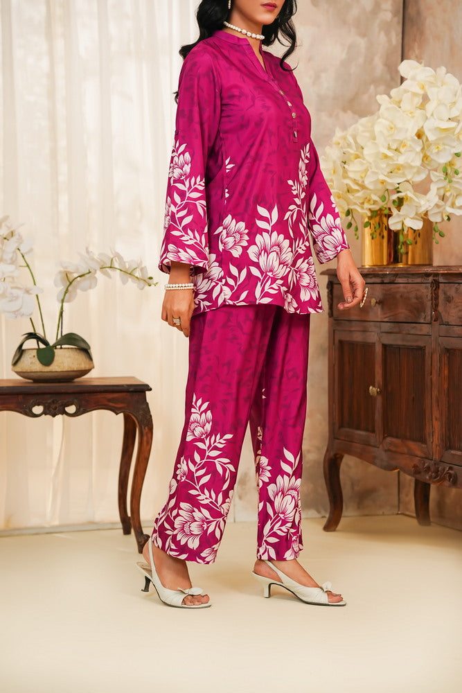 Hazel Printed Linen Co-ord Set | Ready-to-Wear