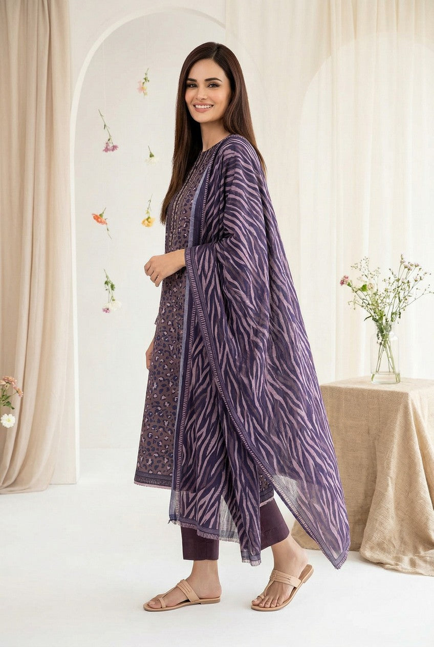 Regalia Salina Digital Printed Lawn Vol 14-7