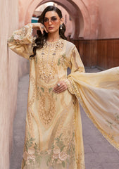 Maria B - Voyage à Luxe Embroidered Lawn 3PC Suit (MBV25-9A)