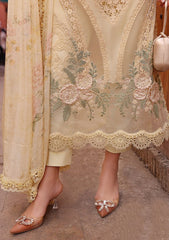 Maria B - Voyage à Luxe Embroidered Lawn 3PC Suit (MBV25-9A)