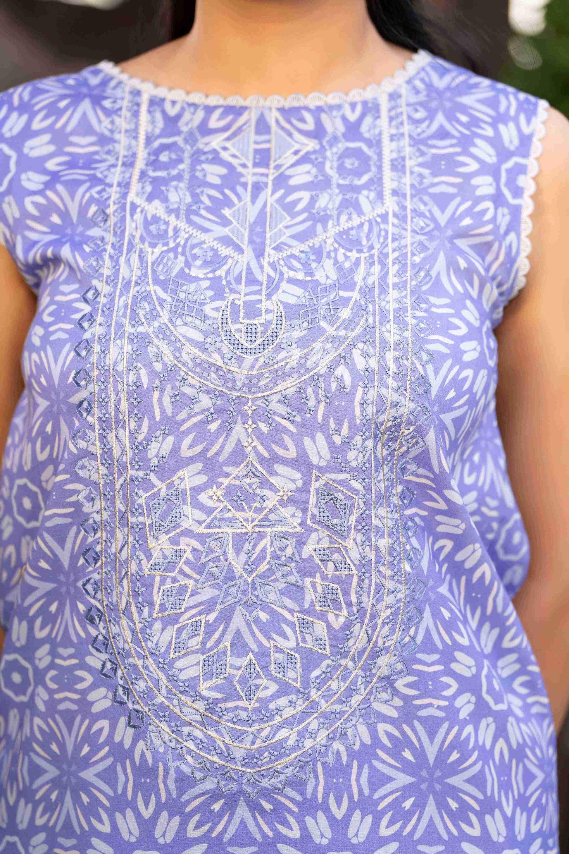3-Piece Summer Printed Lawn Unstitched Suit