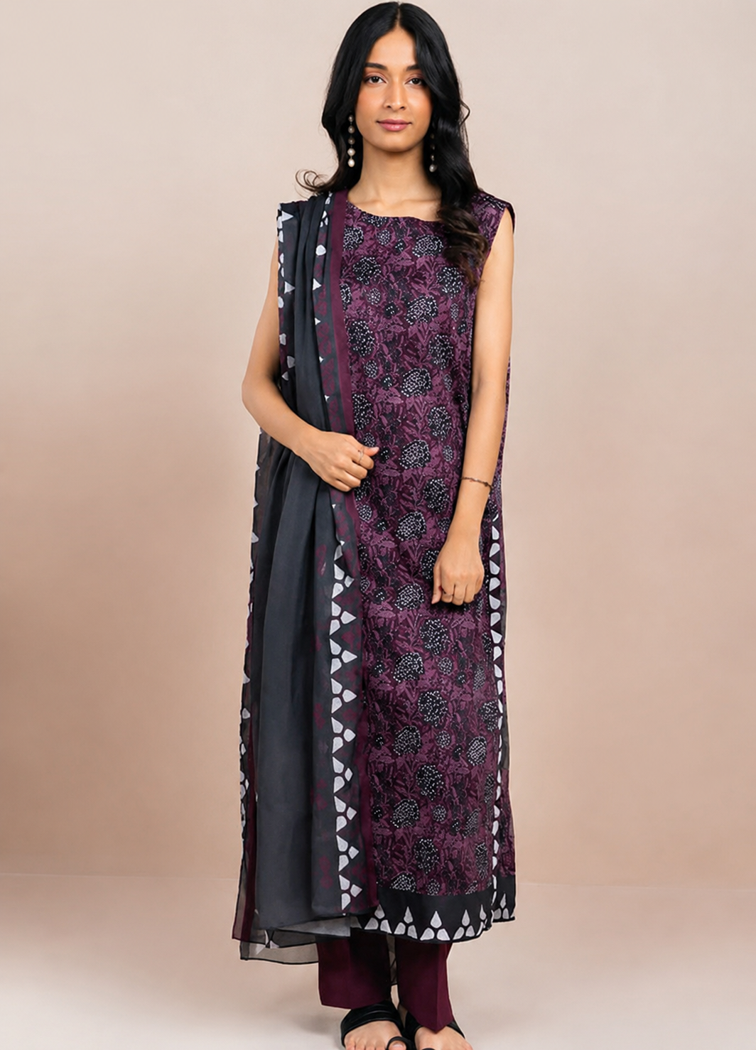 Alkaram Summer Printed Lawn 3 Piece Unstitched Suit