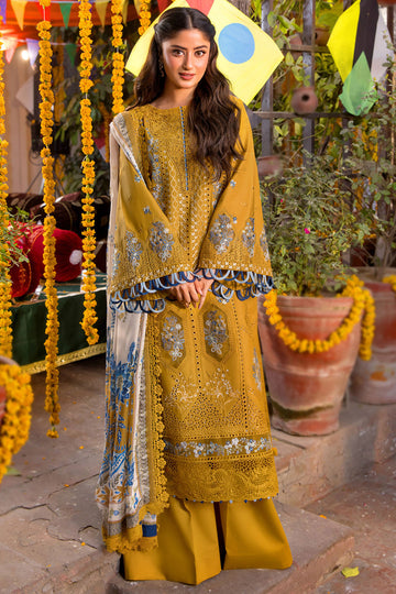 Arabella 3PC Embroidered Lawn Unstitched Suit