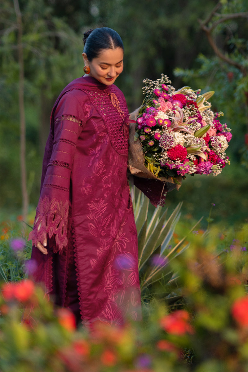 Rang Rasiya Premium Embroidered Lawn 3-Piece Suit