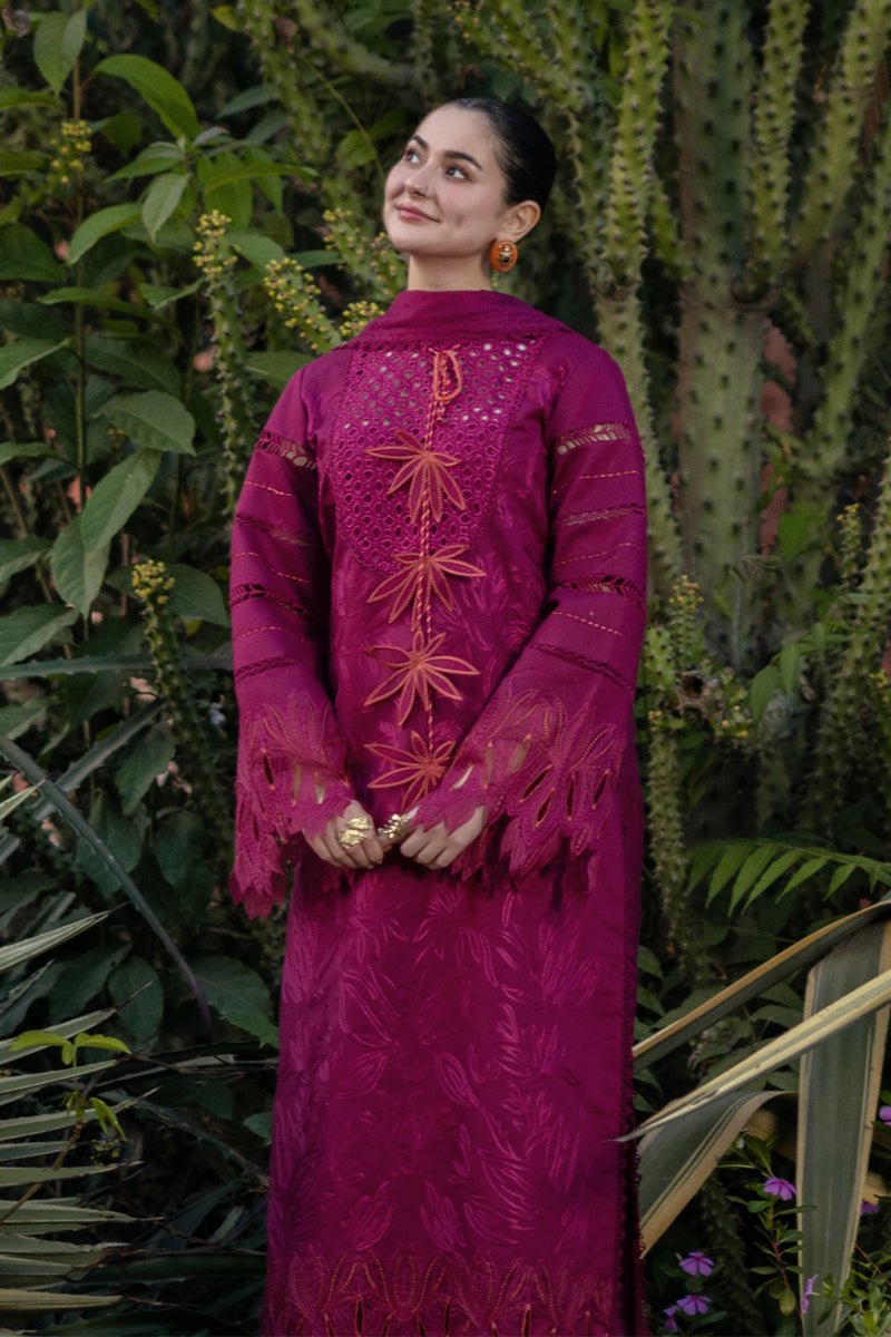 Rang Rasiya Premium Embroidered Lawn 3-Piece Suit