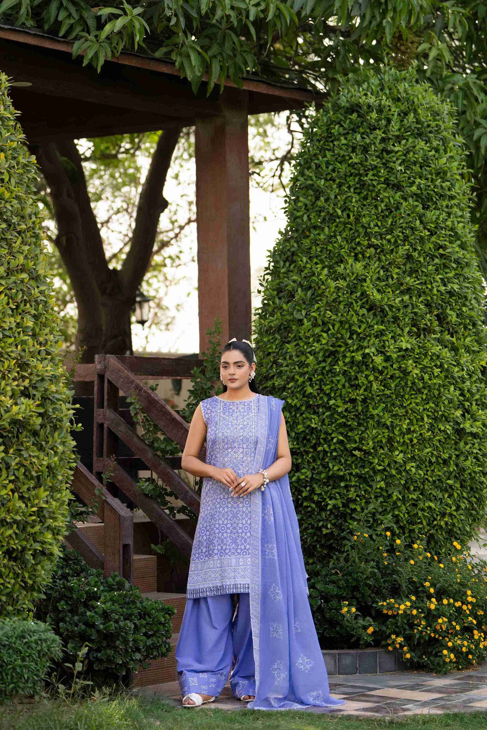 3-Piece Summer Printed Lawn Unstitched Suit