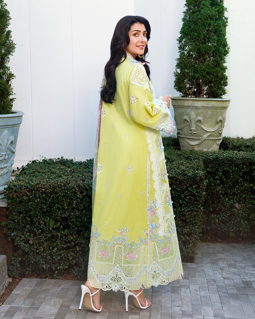 Mushq Amoi Luxury Lawn 3 Piece Unstitched Suit – Tender Whisper