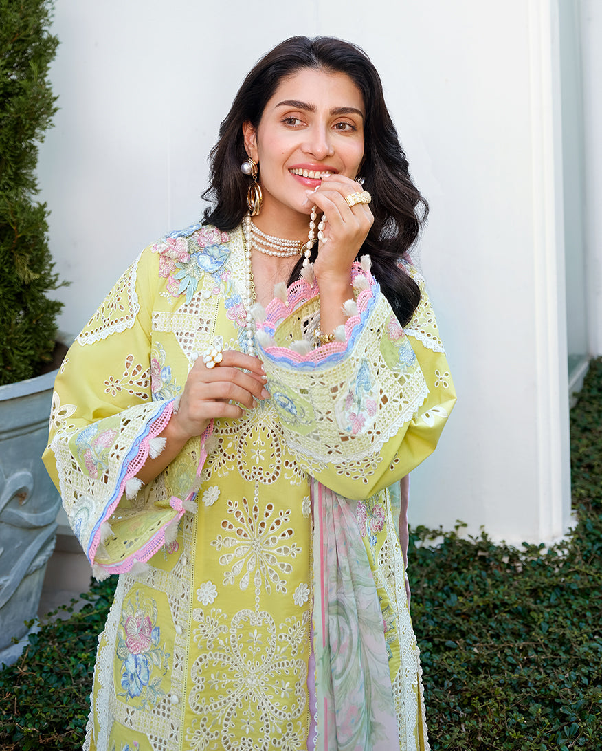 Mushq Amoi Luxury Lawn 3 Piece Unstitched Suit – Tender Whisper
