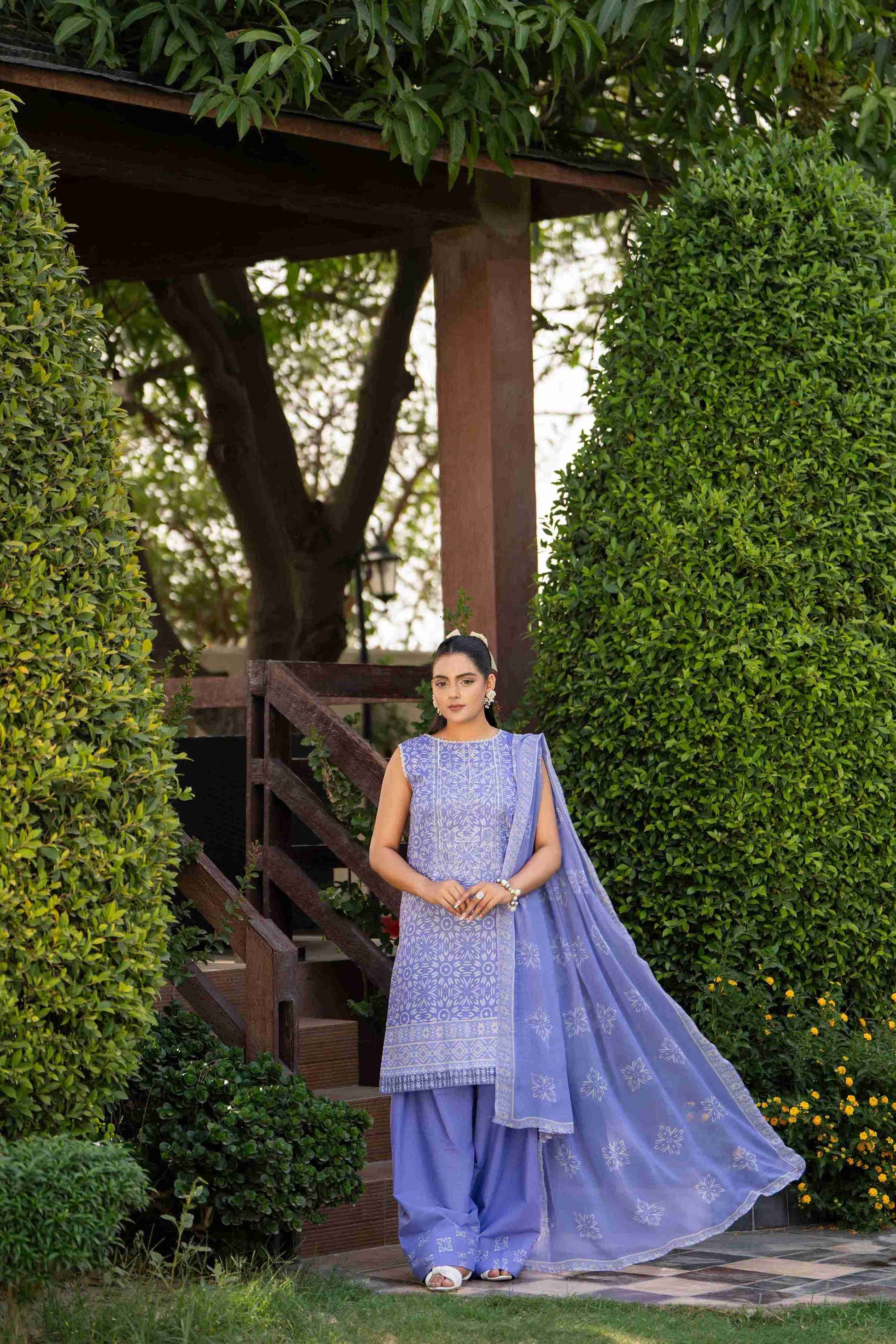 3-Piece Summer Printed Lawn Unstitched Suit