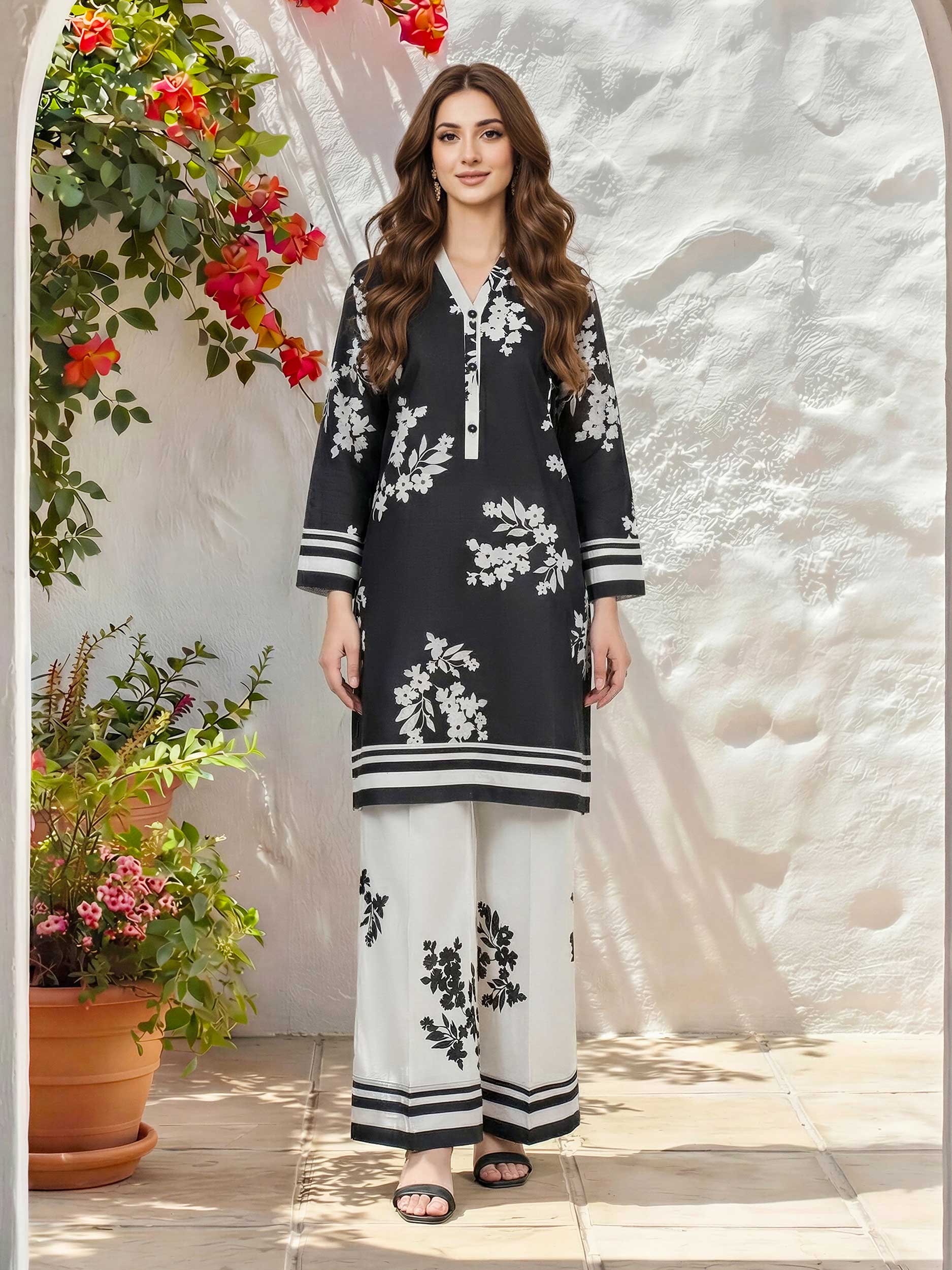 Limelight 2 Piece Unstitched Suit
