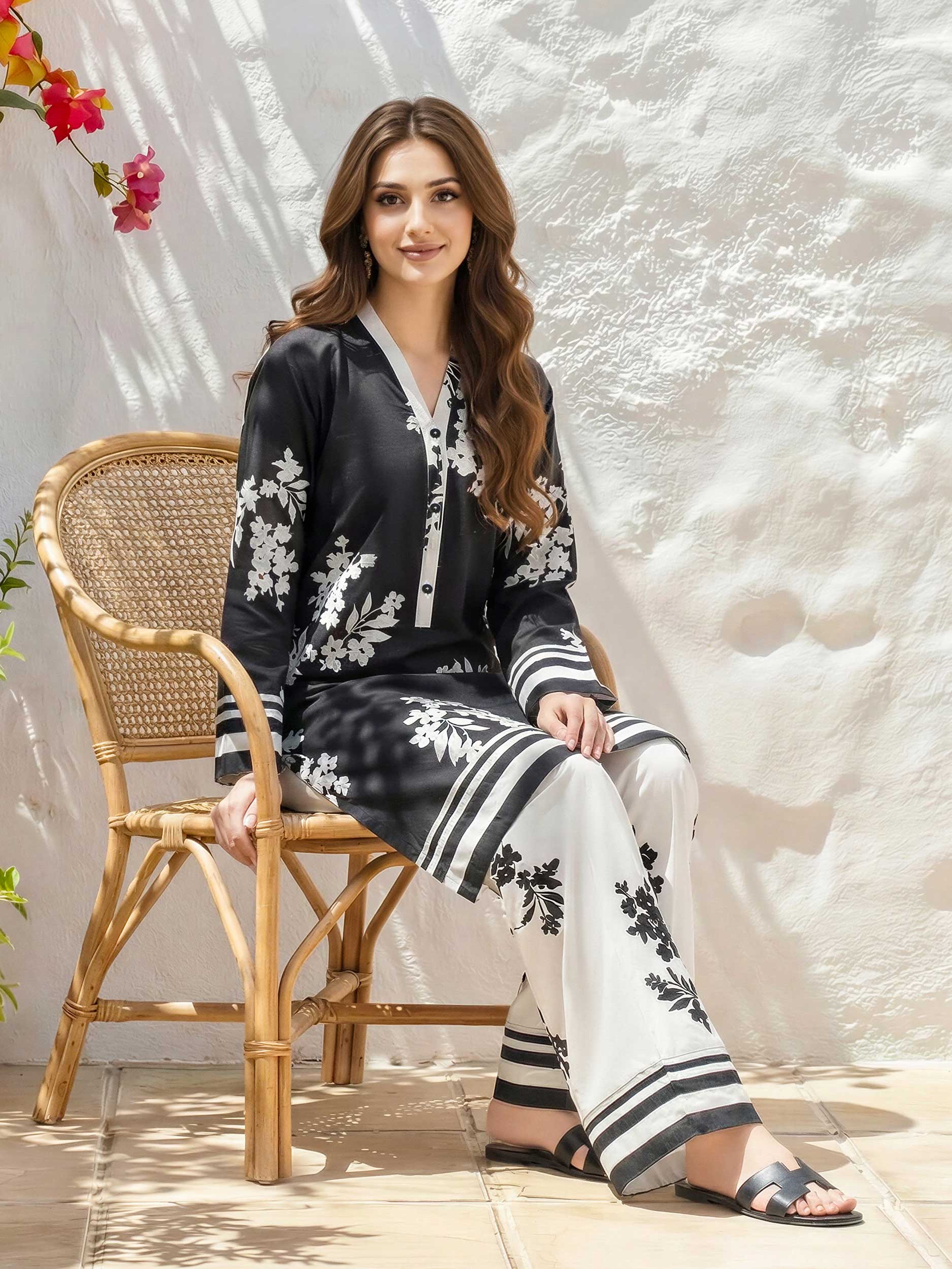 Limelight 2 Piece Unstitched Suit