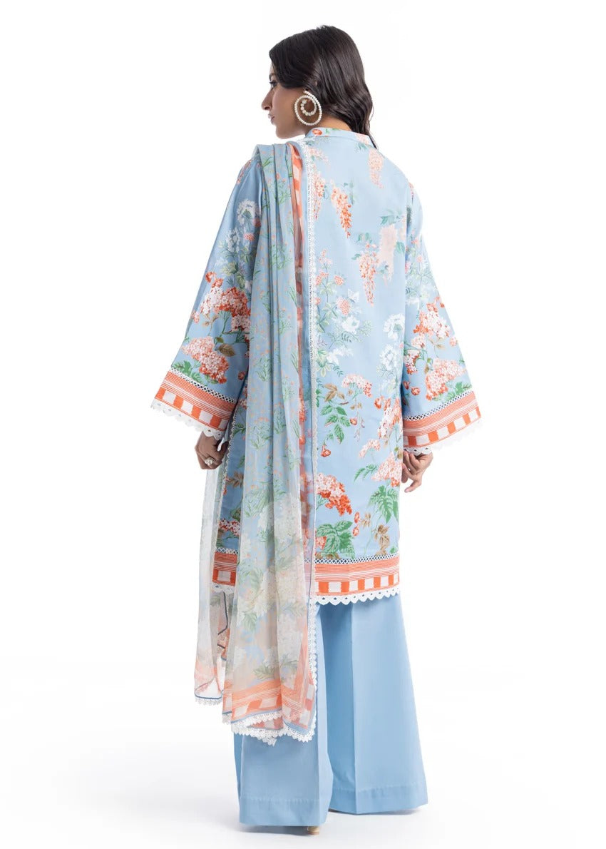 Blush Digital Printed Lawn 3-Piece Suit