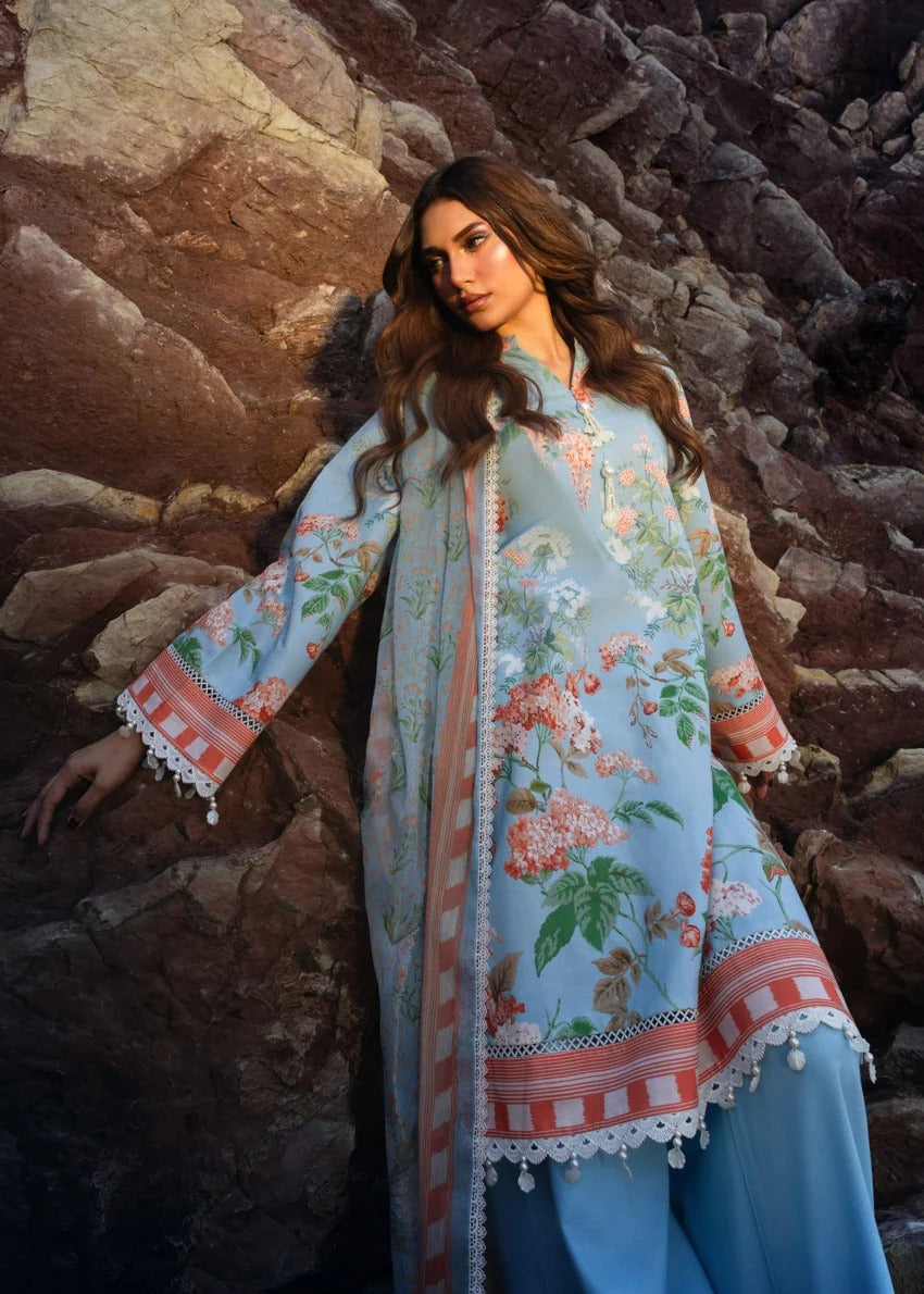 Blush Digital Printed Lawn 3-Piece Suit