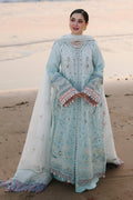 Qalamkar SI-F-155 Luxury Chikankari Lawn 3-Piece Dress